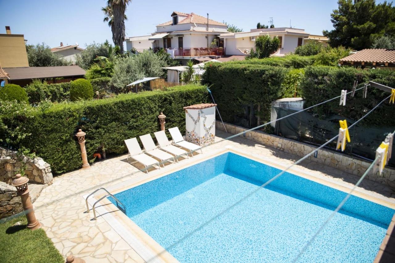 Dimora Fanale, Villa Esclusiva Con Piscina Privata - Fanale Rentals Altavilla Milicia Ngoại thất bức ảnh