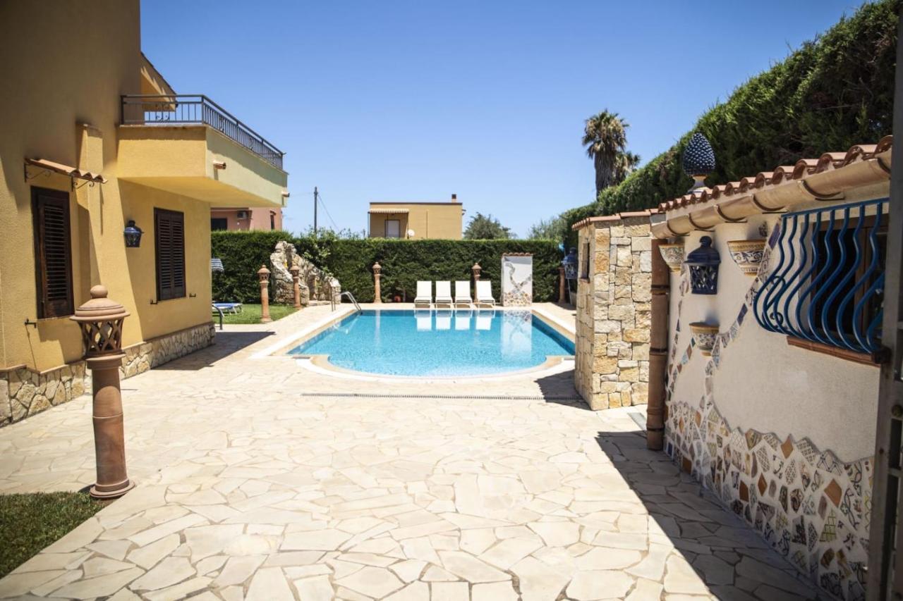 Dimora Fanale, Villa Esclusiva Con Piscina Privata - Fanale Rentals Altavilla Milicia Ngoại thất bức ảnh